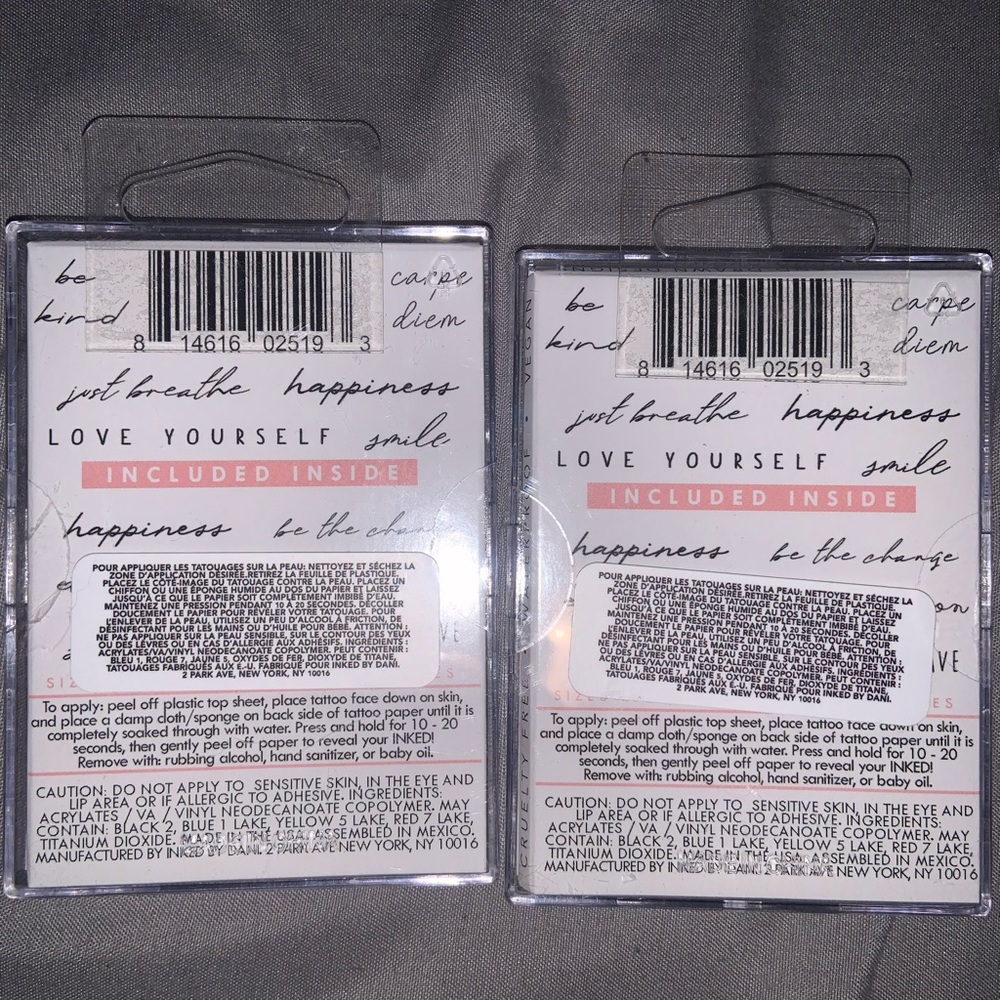 TEMPORARY TATTOOS - Picture 2 of 2